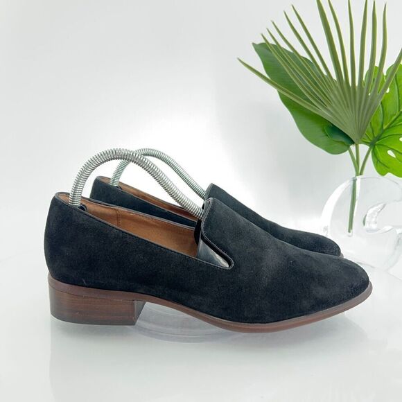 Sofft Women's Severn Shootie Loafer Slip On Boot Size 10 Black Suede Low Heel - Picture 3 of 15